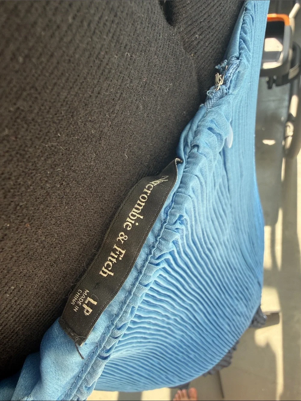 Abercrombie & Fitch sleeveless pleated